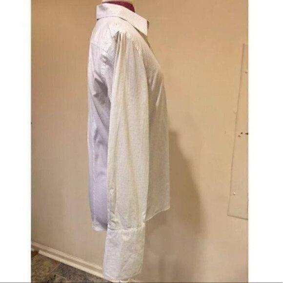 Calvin Klein Top Size 10 Button Down French Cuffs - Picture 4 of 9